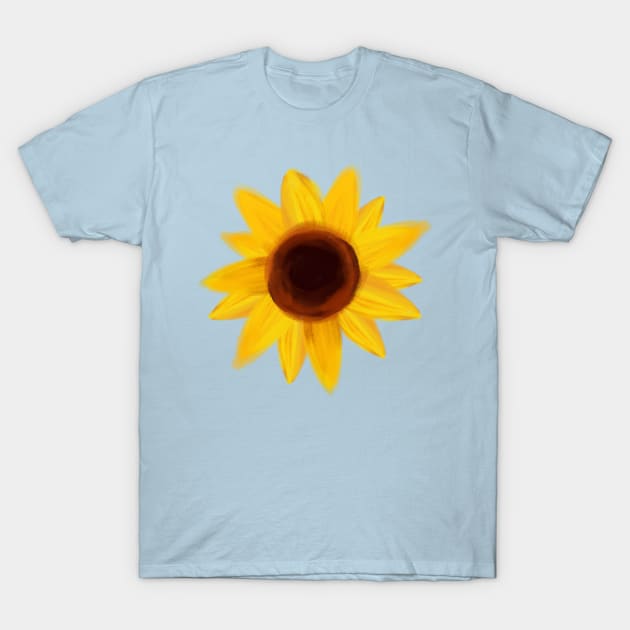 Sunflower ukraine support T-Shirt by Nastya Li